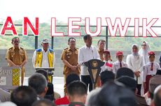 Jokowi Resmikan Bendungan Leuwikeris, PSN Termahal Garapan Hutama Karya