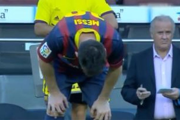 Bomber Barcelona, Lionel Messi.