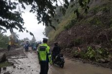 Longsor, Polisi Buka Tutup Jalur Trans-Sulawesi di Majene