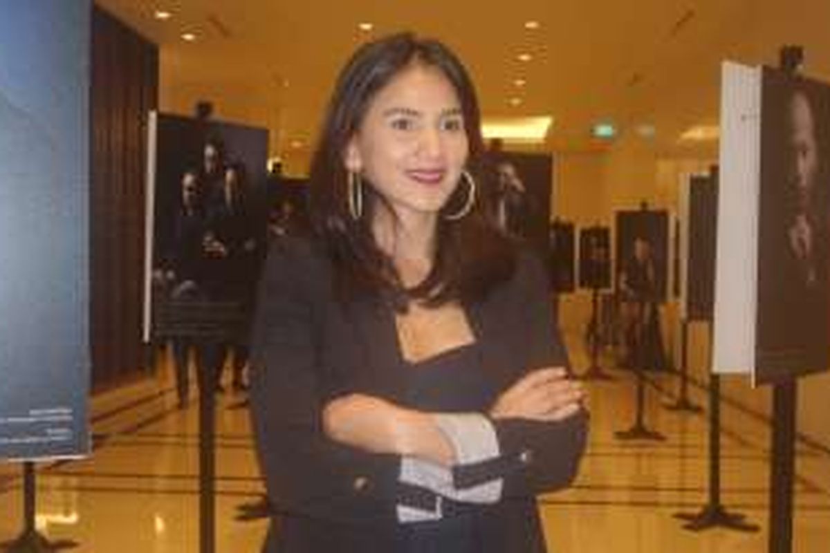 Nova Eliza dalam peluncuran pameran foto 