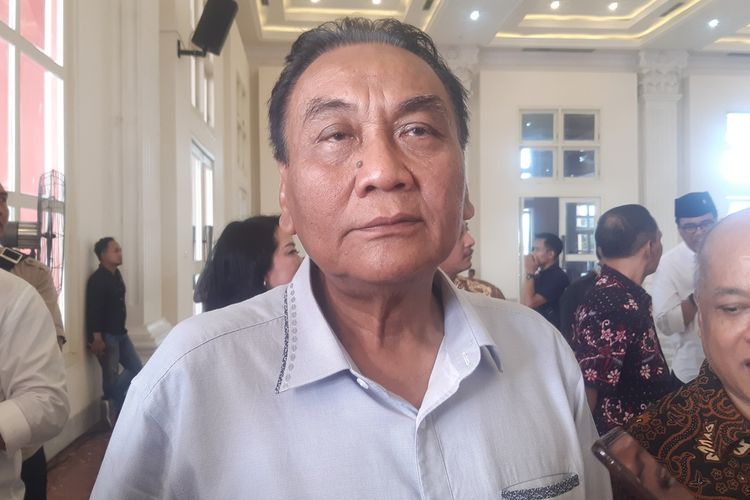 Ketua Badan Pemenangan Pemilu (Bappilu) DPP PDI-P Bambang Wuryanto alias Bambang Pacul di Klaten, Jawa Tengah, Rabu (21/6/2023).