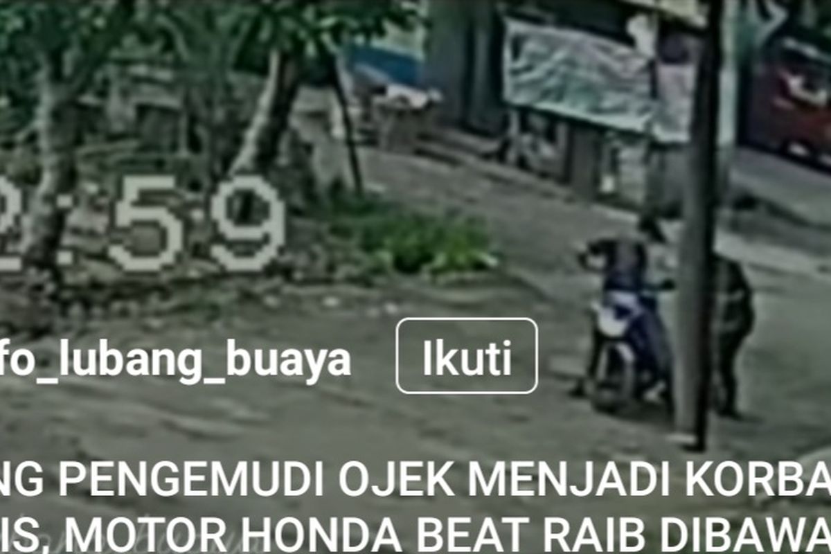 Seorang tukang ojek pangkalan diduga menjadi korban hipnotis di Lubang Buaya, Cipayung, Jakarta Timur.