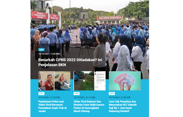 Berita populer Tren, 11 Oktober 2021.