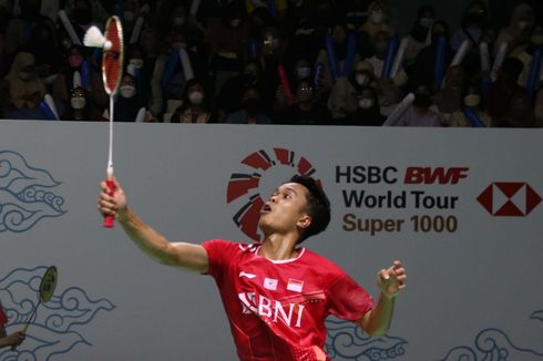 Hasil Indonesia Open 2022: Tumbangkan Pemain Veteran Denmark, Anthony Ginting Jumpa Axelsen di Perempat Final
