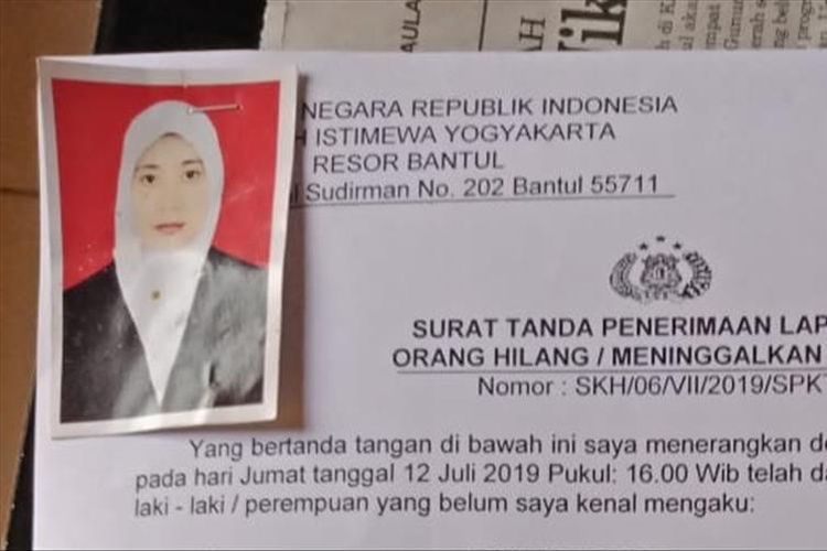 Foto Dokter Ayu Cahyaning Pramesti (29) menghilang sejak Rabu (10/7/2019). (istimewa)