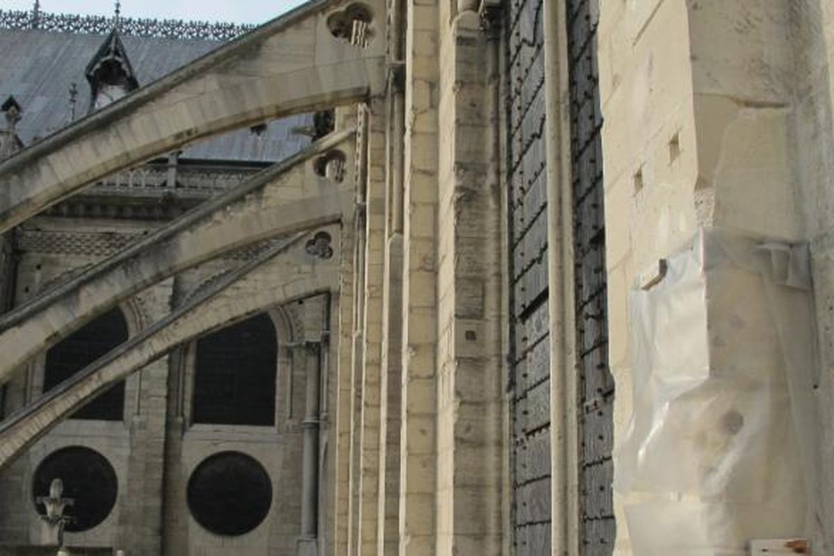 Penopang eksterior Notre Dame