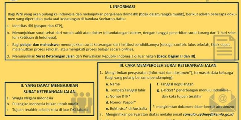 Wni Di Australia Harus Bayar Rp 300 000 Untuk Surat Jalan Ke Indonesia Halaman All Kompas Com