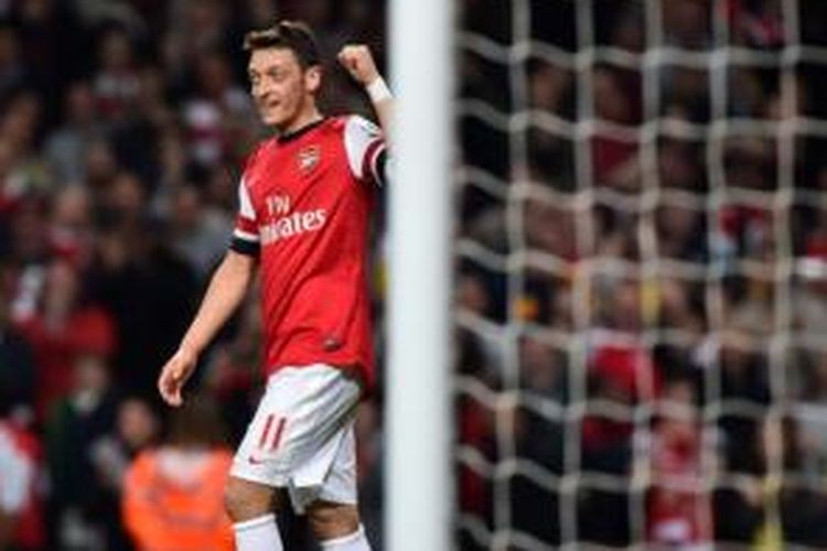 Gelandang Arsenal, Mesut Oezil.