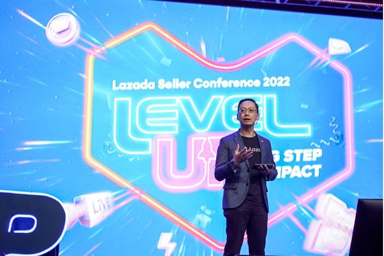 Lazada mengadakan Lazada Seller Conference: Level Up 2022 di The Kasablanka, Rabu (19/10/2022). (Dok. Lazada)