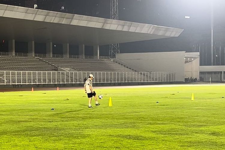 Momen STY Pamer "Skill" di Sesi Latihan Timnas Indonesia Jelang Vs Australia
