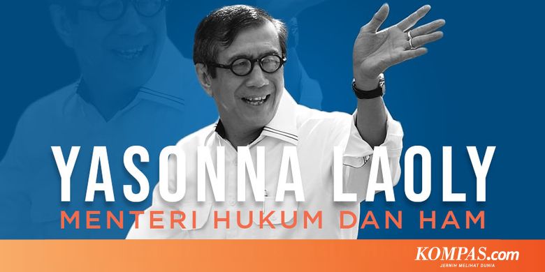 [INFOGRAFIK] Profil Yasonna Laoly, Menteri Hukum dan Hak Asasi Manusia