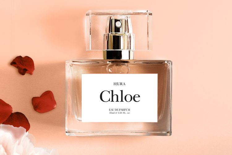 Salah satu varian parfum dari HEURA Perfume yang memiliki aroma mawar, yakni varian Chloe.