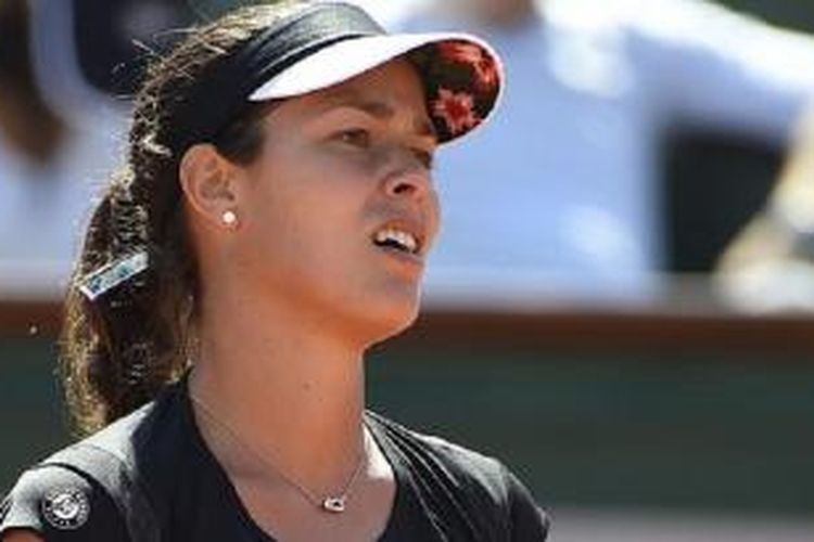 Ana Ivanovic harus melupakan ambsiinya kembali menjadi juara di Roland Garros