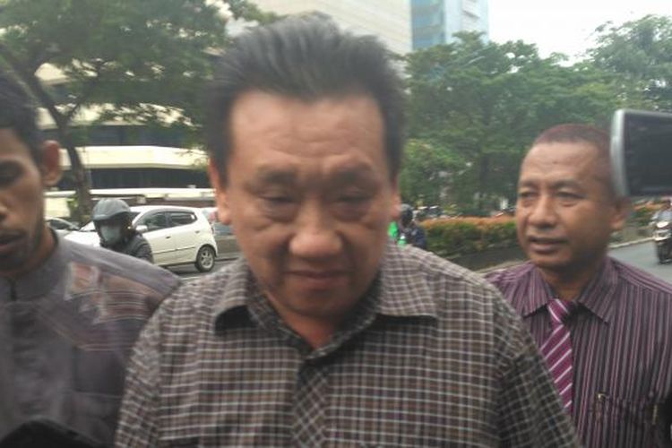 So Kok Seng alias Aseng tersangka dalam kasus suap terkait proyek di bawah Kementerian Pekerjaan Umum dan Perumahan Rakyat (PUPR) usai menjalani pemeriksaan di KPK, Jakarta, Selasa (17/1/2017)