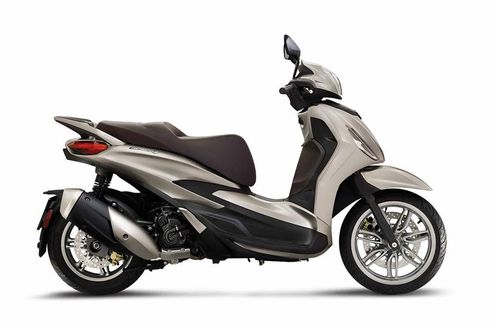 Piaggio Beverly 2021, Tampang Kalem Mesin Jumbo