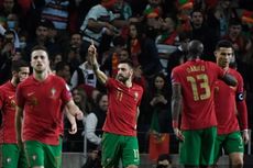 Portugal Vs Makedonia Utara, Ketika Ronaldo dan Bruno Fernandes Bertukar Peran...