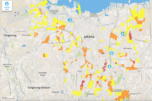 Banjir Jakarta, Sistem Drainase dan Pembagian Kewenangan...