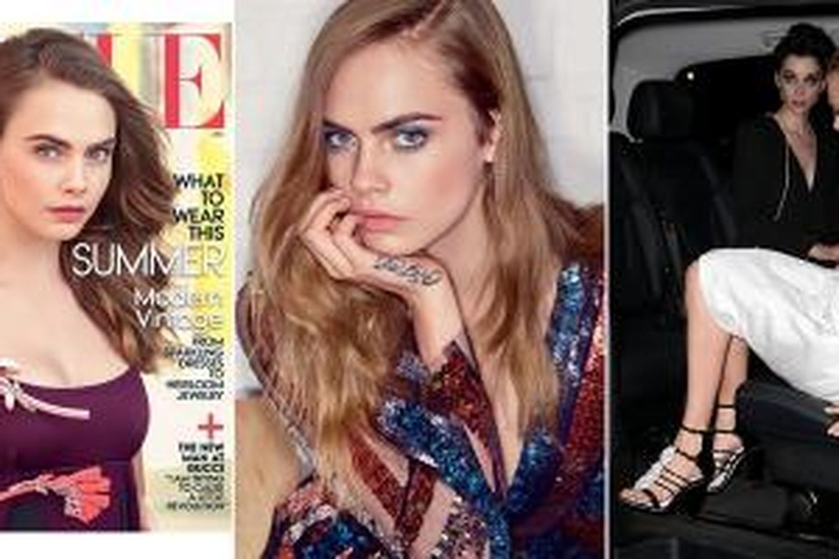Supermodel Cara Delevingne mengakui soal ketertarikkannya pada sesama wanita dalam sebuah wawancara dengan majalah mode, Vogue. 