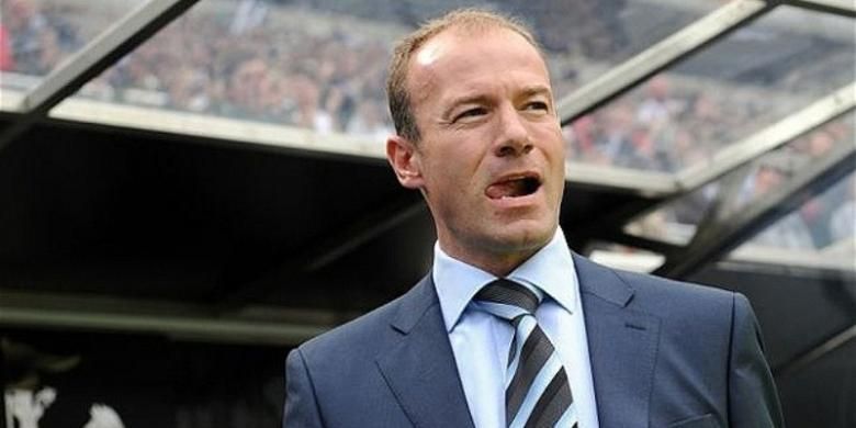 Mantan kapten tim nasional Inggris, Alan Shearer. 