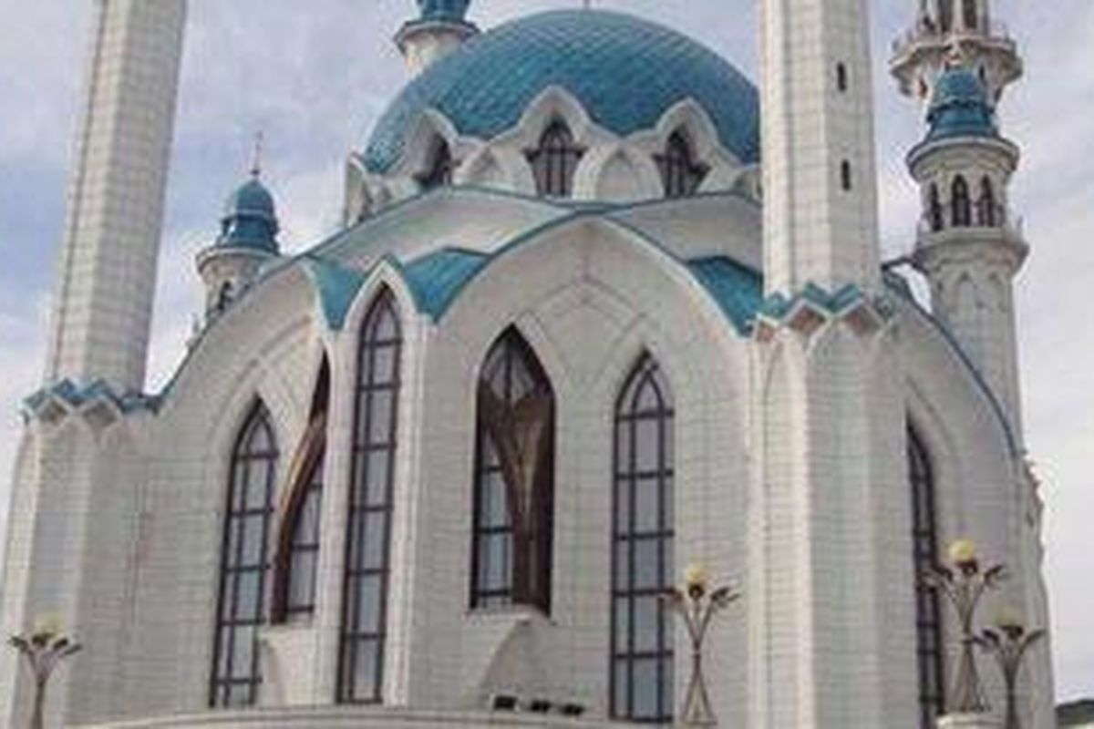 Masjid Kul Syarif di Kazan.