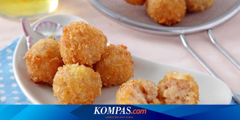 Resep Bitterballen Keju Kornet Semua Bahan Ada Di Minimarket