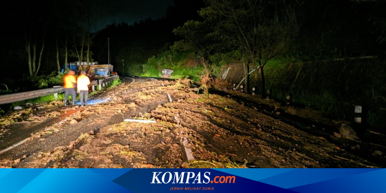 Longsor Di Jalan Tembus Tawangmangu Sarangan Akses Jalan Ditutup 7392