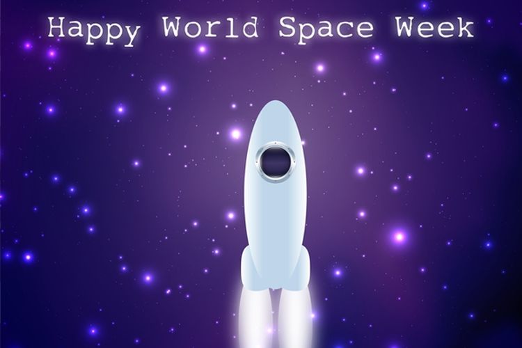 Ilutrasi World Space Week