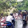 Tak Kuat Lewati Tanjakan di Bali, Truk Terguling hingga Muatan Bir Berserakan di Tengah Jalan