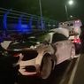 Kecelakaan di Flyover Patal Senayan, Mercedes Benz E 300 Ringsek
