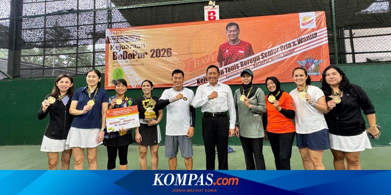 Kejuaraan Bedepur 2026 Sukses Baveti DKI Jakarta di Dunia Tenis Veteran