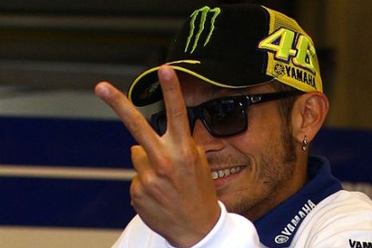 Valentino Rossi, ketika masih berjaya bersama Yamaha. Dia diyakini wartawan Italia bakal comeback dengan motor biru.