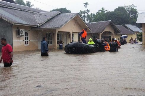 Pipa PDAM di Natuna Pecah Diterjang Banjir, Warga Kesulitan Air Bersih