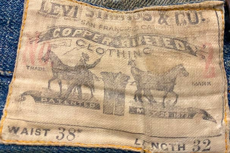 Celana jeans Levi's dari abad ke 19