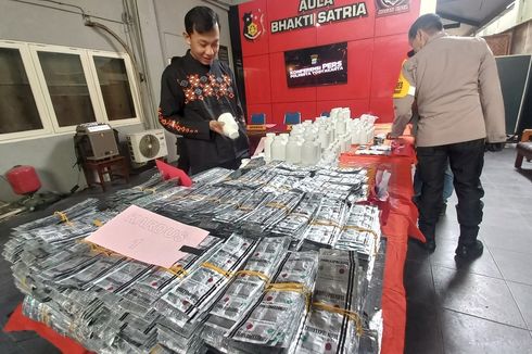 Ratusan Ribu Obat Terlarang Diamankan Polresta Yogyakarta, Seorang Pengedar Lintas Provinsi Jadi DPO