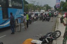Kecelakaan Maut Truk Vs Sepeda Motor di Kalibanteng Semarang, 1 Tewas