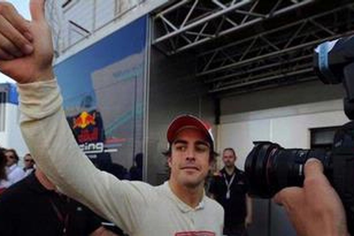 Pebalap Ferrari, Fernando Alonso.