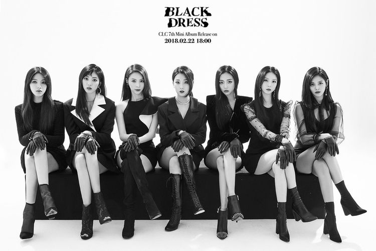 EP ke-7 girl group CLC, Black Dress