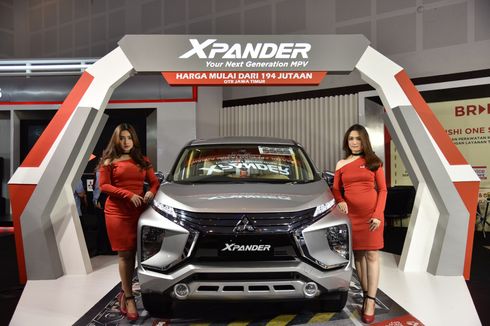 Mitsubishi Jagokan Xpander di Pameran Otomotif Surabaya