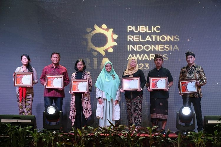 PT Bank Rakyat Indonesia (Persero) Tbk atau BRI boyong tujuh penghargaan pada ajang Public Relations Indonesia Awards (PRIA) 2023 bertajuk Komunikasi untuk Peradaban Negeri yang digelar pada Jumat (17/3/2023).