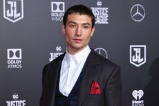 Dua Tahun Bungkam soal Berbagai Pelanggaran Hukum, Ezra Miller Akhirnya Berkomentar di The Flash Premiere