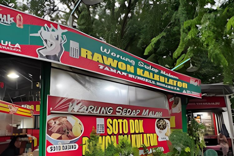 Tempat Makan Legendaris Rawon Kalkulator, Jalan Darmo, Sentra PKL Taman Bungkul, Surabaya