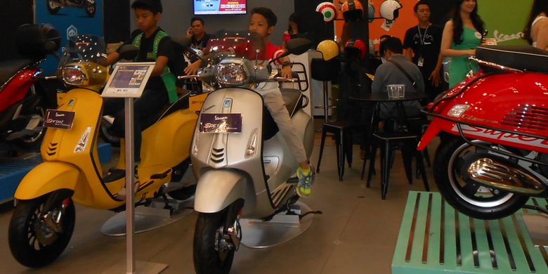 Promo Vespa di GIIAS