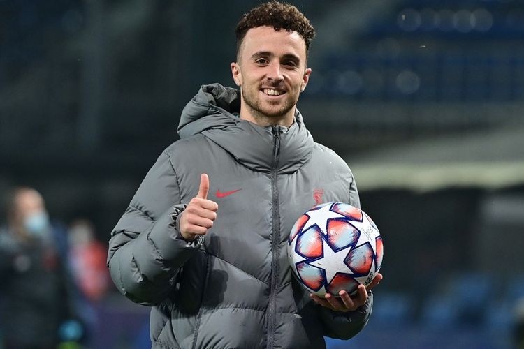 Diogo Jota jadi pahlawan duel Atalanta vs Liverpool di Stadion Atalanta pada Rabu (4/11/2020) dini hari WIB.