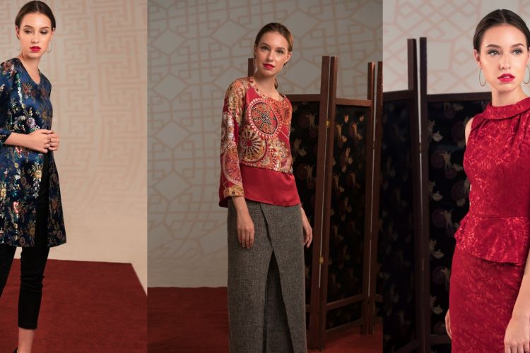 Koleksi spesial Imlek bertema Oriental Folk.