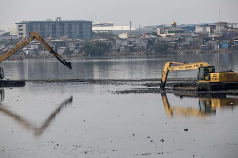 Biasanya Pakai 7 Alat, Pengerukan Waduk di Jakarta Kini Gunakan Hanya 2 Ekskavator