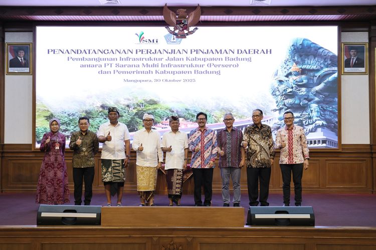 PT SMI menyalurkan pembiayaan Rp 2,83 triliun kepada Pemkab Badung, Bali. 