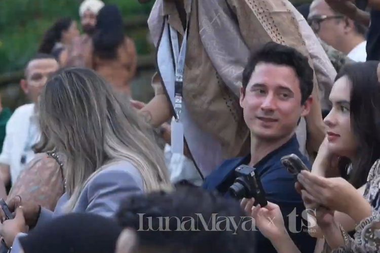 Nino Fernandez dan Steffi Zamora Terlihat Hadiri Pernikahan Luna Maya-Maxime Bouttier