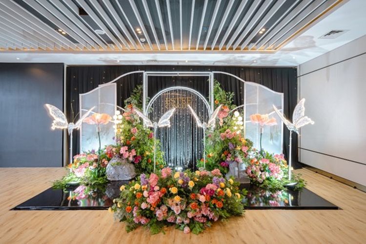 Anantara Meeting Room dengan design modern sebagai pilihan untuk intimate Akad maupun Holy Matrimony 