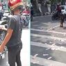 Uang Pecahan Rp 100.000 Berhamburan di Tengah Jalan Medan