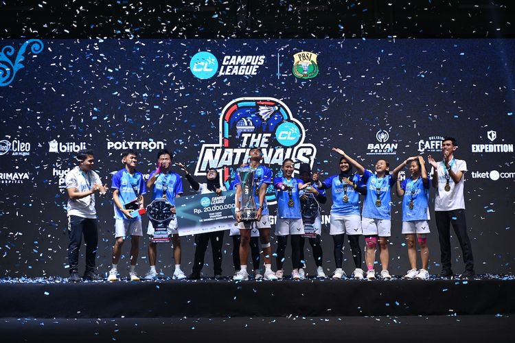 Campus League Badminton 2026, UNS Kawinkan Gelar Individu dan Beregu